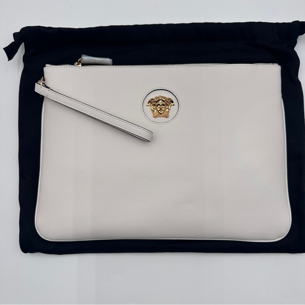 Versace Large Clutch New with tags & COA